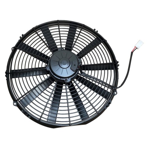 WENTYLATOR OSIOWY SPAL 12V VA18-AP70/LL-86A SSĄCY 385mm