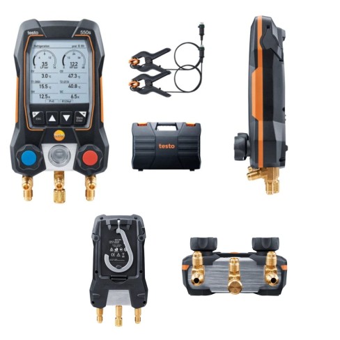 Manometry elektroniczne Testo 550s Basic