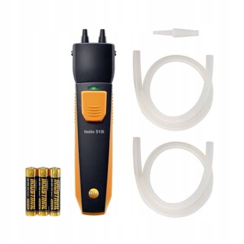 Analizator spalin TESTO 300 Z Drukarką CO O2 + Miernik różnicy ciśnień TESTO 510i - 2