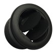 WYLOT POWIETRZA DYFUZOR CZARNY ZAMYKANY OBROTOWY FI75 mm