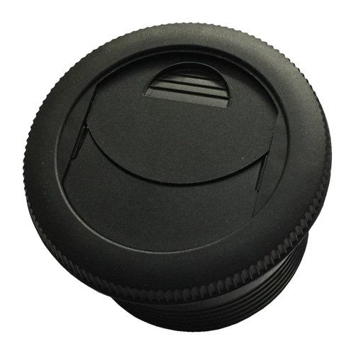 WYLOT POWIETRZA DYFUZOR CZARNY ZAMYKANY OBROTOWY FI75 mm