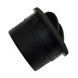 WYLOT POWIETRZA DYFUZOR CZARNY ZAMYKANY OBROTOWY FI75 mm