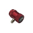 SZYBKOZŁĄCZE SERWISOWE KLIMATYZACJI R134a 1/4” WYSOKIE CIŚNIENIE