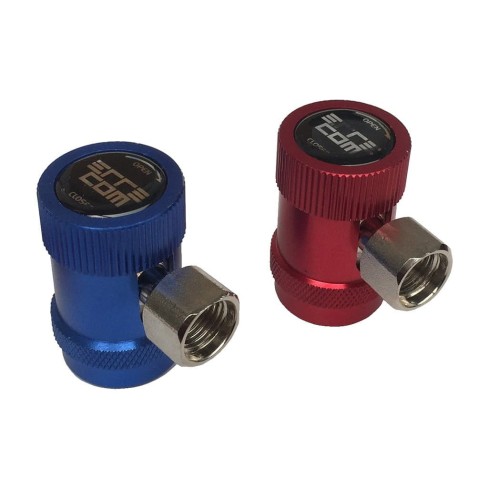 KOMPLET SZYBKOZŁĄCZE SERWISOWE R134a KLIMATYZACJI 1/4'' KOMPLET WC + NC