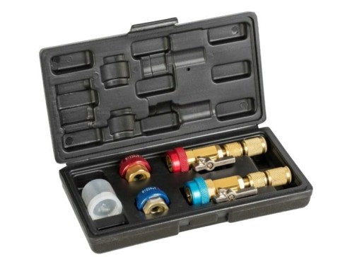 Zestaw do wymiany zaworków bez odzysku czynnika HP LP R1234yf R134a