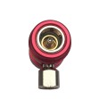 SZYBKOZŁĄCZE SERWISOWE R134a  KLIMATYZACJI 1/4” WYSOKIE CIŚNIENIE