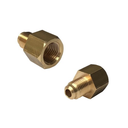 REDUKCJA DO REDUKTORA AZOTU 1/4'' - 1/4" SAE (7/16" UNF)
