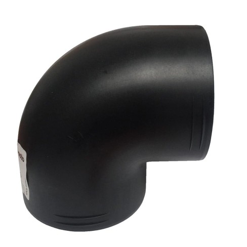 KOLANKO ŁĄCZNIK 90 STOPNI CZARNE FI 90mm 1320706A