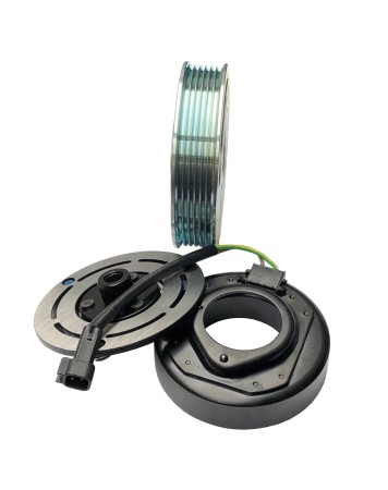 KOMPLETNE SPRZĘGŁO KLIMATYZACJI SANDEN SD7V16 , SD7C16 FORD VOLVO - 1