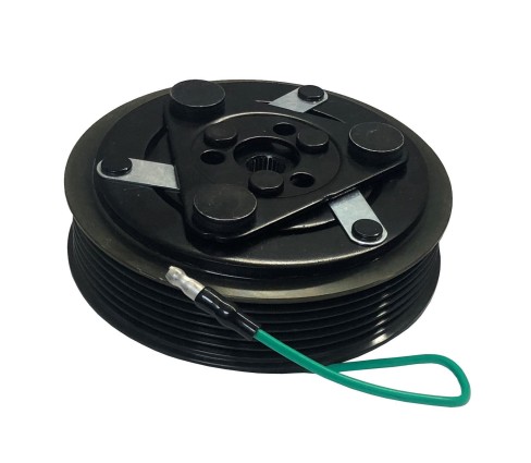 Kompletne sprzęgło klimatyzacji Kompresor Sprężarka SANDEN SD7H15 24V 6PK WIELOROWEK 123mm