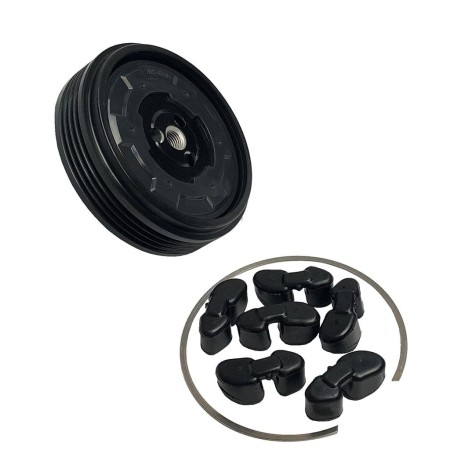 KOMPLETNE SPRZĘGŁO KLIMATYZACJI DENSO 7SEU17C BMW 4PK