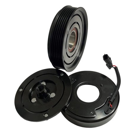 KOMPLETNE SPRZĘGŁO KLIMATYZACJI ZEXEL DCS-17EC DKV-11R RENAULT DACIA 125/129mm 6PK