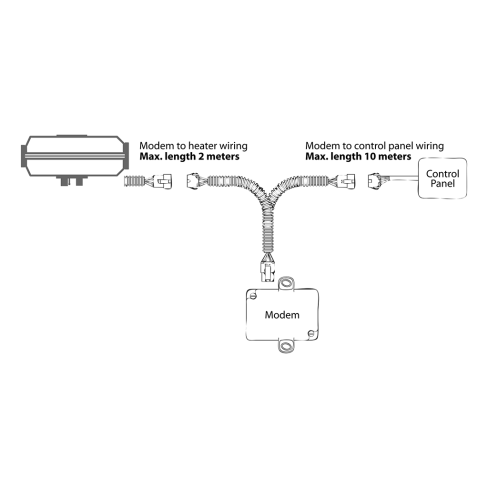 Zdalne sterowanie Modem QSTART LTE do Ogrzewania Postojowego AUTOTERM