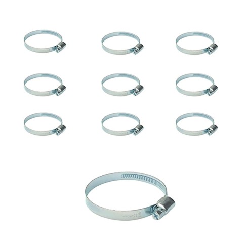 Opaska ślimakowa Zaciskowa ocynkowana W1 50-70 mm 10 sztuk