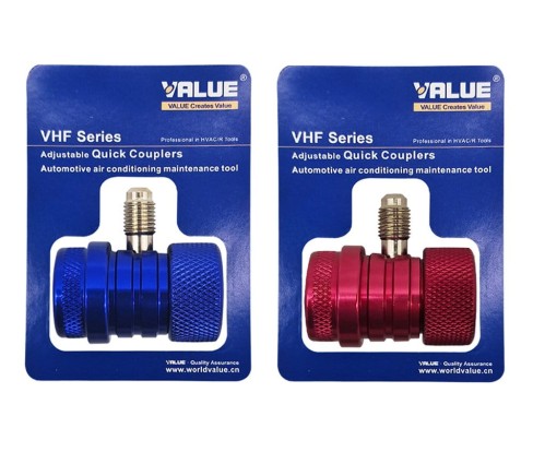 KOMPLET Szybkozłącza VALUE NC 1/4" SAE + WC 1/4" SAE