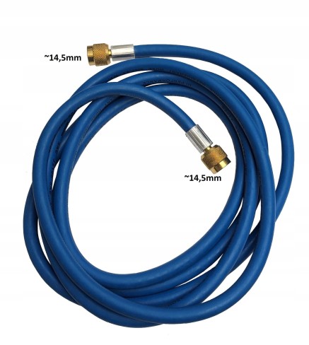 PRZEWÓD SERWISOWY NIEBIESKI 3/8'' SAE - 3/8'' SAE 300cm