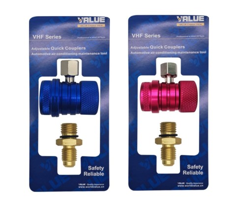 Komplet szybkozłączy VALUE WC M12X1,5 + NC M12X1,5 R1234YF