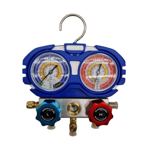 Pompa Próżniowa VP115N 1 stopniowa 51l/min + Manometry R32 R404A R410A – Aitcool