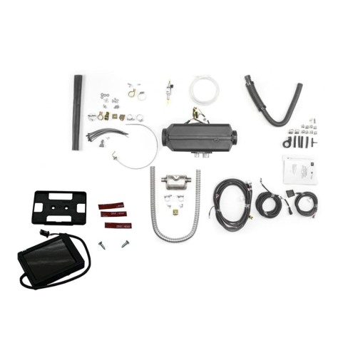 Ogzrewanie Postojowe AUTOTERM D4 4kW 24V Panel PU-28 – Zestaw