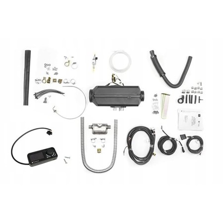 Ogrzewanie Postojowe AUTOTERM D4 4kW 24V Comfort Control – ZESTAW