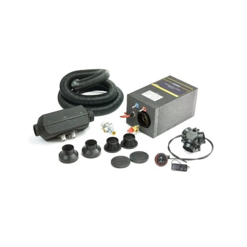 Pundmann Therm Boiler 6 L z dwoma grzałkami 12V/200W i 230V/500W + Ogrzewanie Autoterm Air 2D 12V – zestaw ciepłej wody