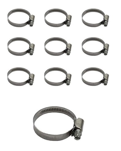Opaski ślimakowe Zaciskowe ocynkowana W2 30-45 mm