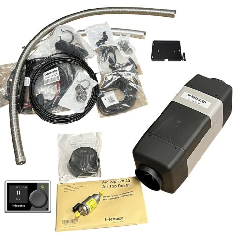 OGRZEWANIE POSTOJOWE WEBASTO AIR TOP EVO 40 12V – Zestaw