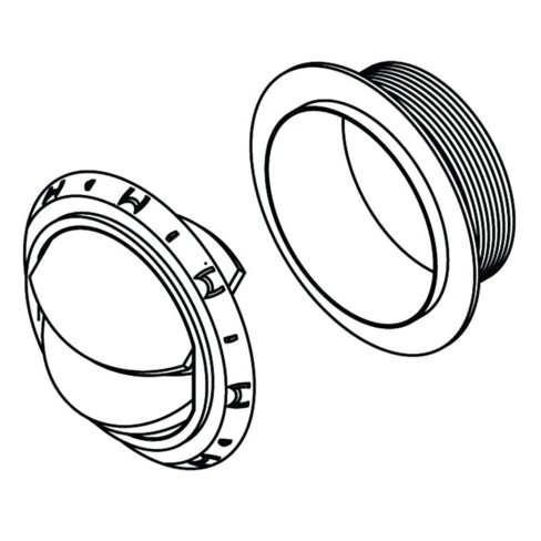 WYLOT POWIETRZA WEBASTO BIAŁY ZAMYKANY FI 90 mm