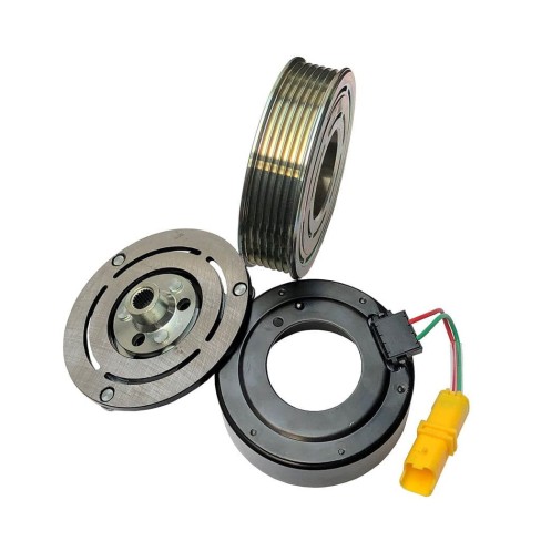 SPRZĘGŁO KLIMATYZACJI KOMPLETNE SANDEN CITROEN PEUGEOT 109/113mm 6PK