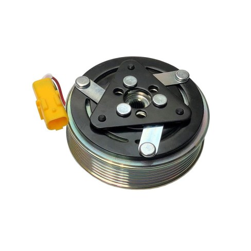 SPRZĘGŁO KLIMATYZACJI KOMPLETNE SANDEN CITROEN PEUGEOT 109/113mm 6PK