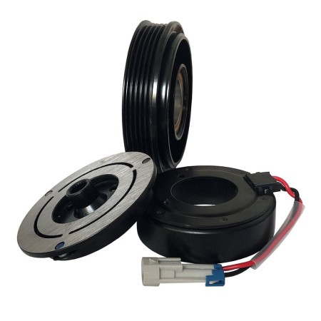 KOMPLETNE SPRZĘGŁO KLIMATYZACJI Sanden PXV16 OPEL 5PK 120/124mm