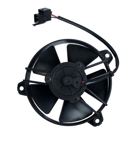 WENTYLATOR OSIOWY SPAL 12V VA31-A101-46A SSĄCY 130mm - 1