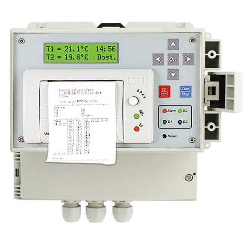 REJESTRATOR TEMPERATURY TERMOGRAF ESCO DR100 Z DRUKARKĄ + CZUJNIK