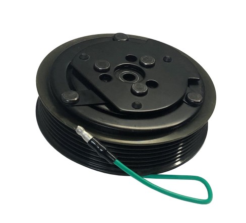 Kompletne sprzęgło klimatyzacji Kompresor Sprężarka SANDEN SD7H15 24V 6PK KLIN 123mm