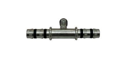 Końcówka łącząca do Klimatyzacji z zaworem do nabijania 1/4” na wąż 16mm.jpg