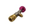 Zawór spustowy odcinający serwisowy A-38410 Refco 5/16"SAE 1/4"SAE R410 R32.jpg