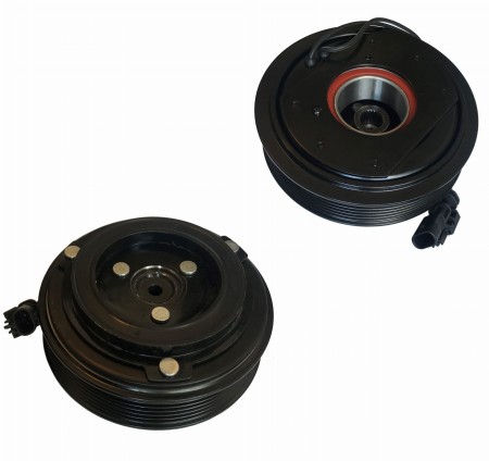 Sprzęgło sprężarka kompresor klimatyzacji DELPHI CVC 6PK OPEL.jpg