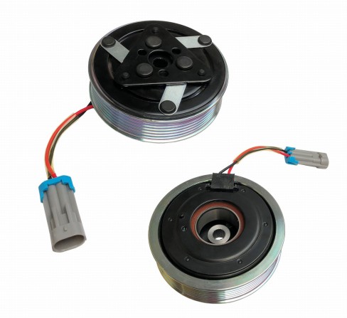 Kompletne sprzęgło klimatyzacji sprężarka kompresor SANDEN SD6V10 6PK.jpg