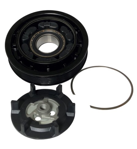 KOMPLETNE SPRZĘGŁO KLIMATYZACJI DENSO AUDI A4 A6 A8 Q7 - 2