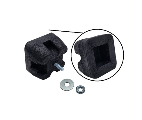 Podstawa gumowa pod klimatyzator pompę ciepła 110x110x68mm 1 szt.jpg