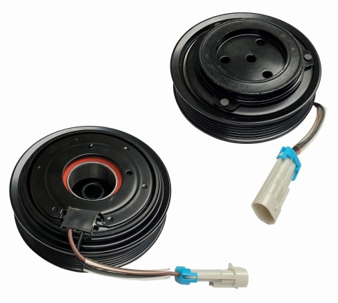 Sprzęgło sprężarka kompresor klimatyzacji SANDEN PXV16 6PK Opel Saab.jpg