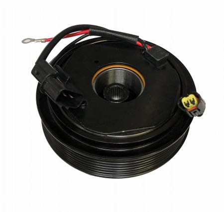 Kompletne sprzęgło sprężarka kompresor klimatyzacji DOOWON DV16 DVE16 6pk.jpg