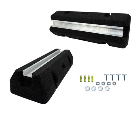 Podstawa gumowa pod klimatyzator pompę ciepła 450mm x 163mm x 98mm 2sztuki kpl.jpg