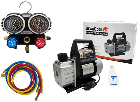 BearCool pompa próżniowa manometry przewody węże .jpg