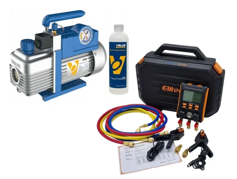 Zestaw manometrów ELITECH MS-1000S + Pompa próżniowa Value V-i125-R32.jpg