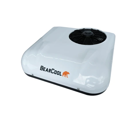 Klimatyzator dachowy klimatyzacja na dach BearCool 2200 12V R134a do ciągnika kombajnu przyczepy kampera.jpg