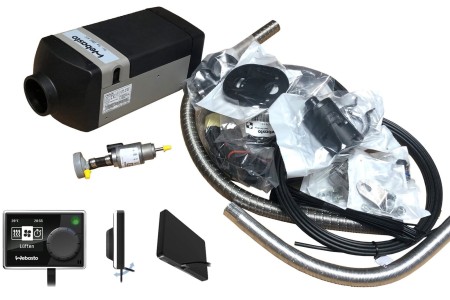 OGRZEWANIE POSTOJOWE WEBASTO Air Top 2000STC Benzyna 12V zestaw panel Multicontrol HD