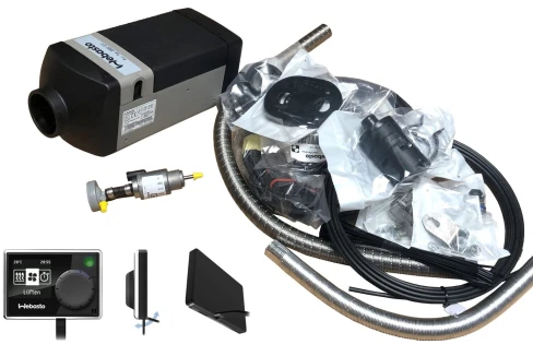 OGRZEWANIE POSTOJOWE WEBASTO Air Top 2000STC Benzyna 12V zestaw panel Multicontrol HD