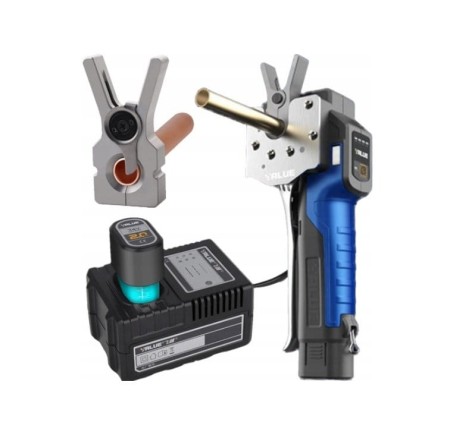 Kielicharka akumulatorowa do rur calowych Value VET-19LI