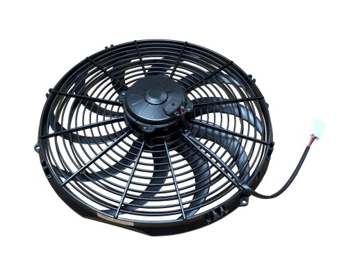 WENTYLATOR OSIOWY SPAL 12V VA18-AP71/LL- 42S 385mm Tłoczący